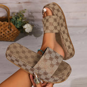 2025 Summer Platform Slippers β Women's Fashion Sandals with Thick Sole